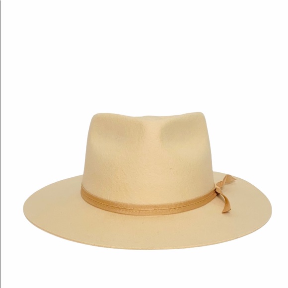 Lack of Color Ivory Zulu Rancher Wool Fedora Hat - Picture 5 of 6